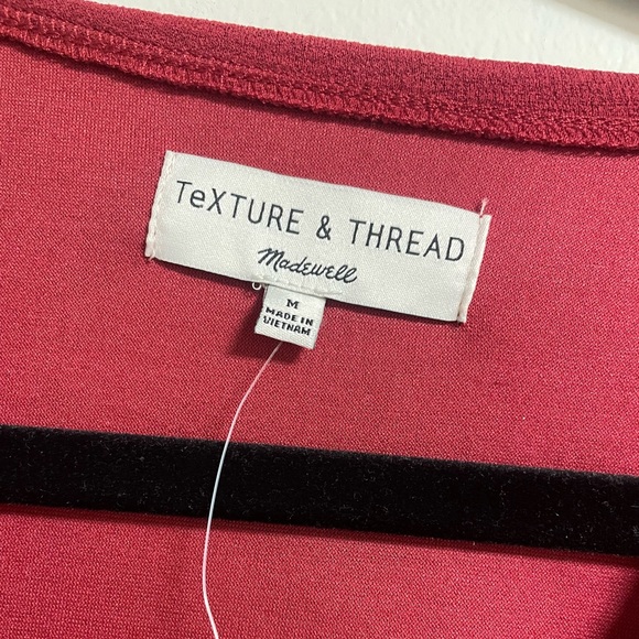 NWT Madewell Wrap Top - M - Picture 2 of 7